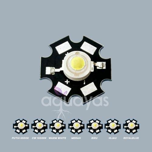 Jual Led hpl 1 watt grade A + star pcb Putih Kota Malang aquayas Tokopedia