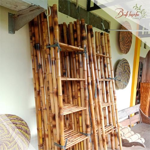 Foto Produk TANGGA BAMBU CENDANI / CENDANI BAMBOO LADDER / TANGGA DEKORATIF ANTIK dari Budibambuofficial