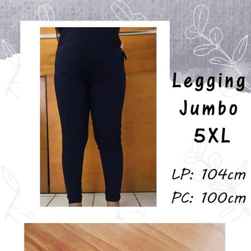 Jual celana legging jumbo 5XL spandek 