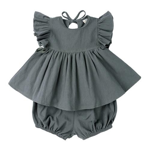 Jual Baby Girl Dress and Pants Set - 2 