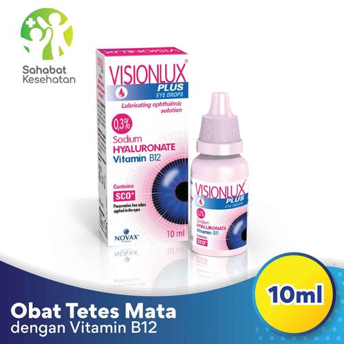 Gambar Visionlux Plus Eye Drops Obat Tetes Mata dengan Vitamin B12 dari Sahabat Kesehatan undefined Tokopedia