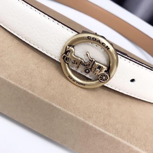Carriage Logo Leather Belt PO 1-3weeks 