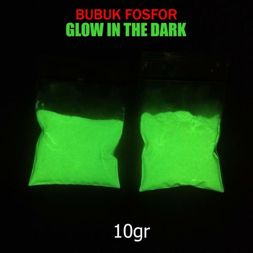 Foto Produk Bubuk Fosfor Glow In The Dark. Isi 10gr dari wind7even