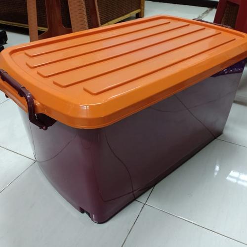 Foto Produk SET ISI 6 Box Container 90 Liter / Box Container 90L - Cokelat dari secretbasesby