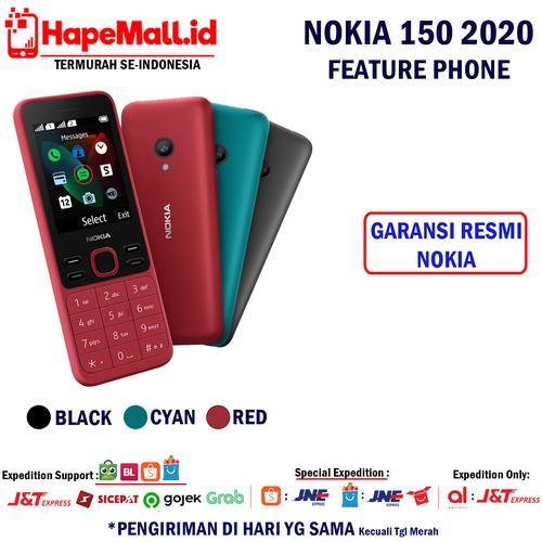 Foto Produk NOKIA 150 2020 FEATURE PHONE GARANSI RESMI TERMURAH - Hitam dari Hapemall.id