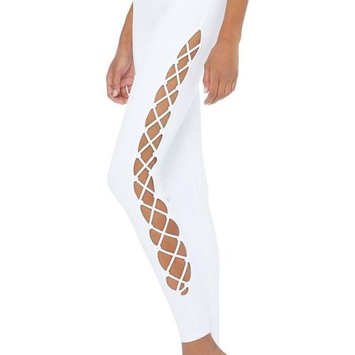 Jual Alo Yoga Interlace Legging White Size S Size M M
