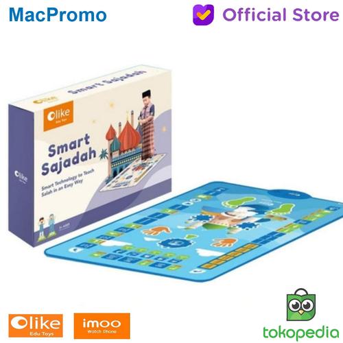 Foto Produk Imoo Olike Smart Sajadah Pintar Panduan Ibadah Anak Resmi - Sky Blue dari Mac Promo