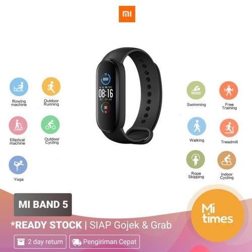 Jual Xiaomi Mi Band 5 Smartband AMOLED Original Smart Watch MIBAND 5 -  Jakarta Barat - BOZZBUY | Tokopedia