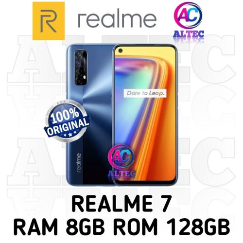Foto Produk Realme 7 8/128 RAM 8GB ROM 128GB GARANSI RESMI - BLUE dari Altec Cellular