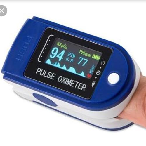 Foto Produk fingertip pulse oximeter sp02 oxymeter alat ukur kadar oksigen dari EJ shoppe