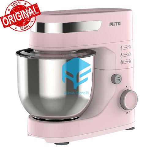Foto Produk MITO STAND MIXER MX 100 5 Liter 350 Watt MX100 1 Tahun Garansi Resmi - Merah Muda, TANPA BUBLE dari alicat,store18