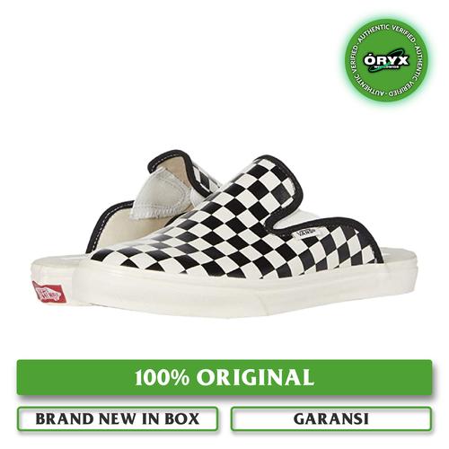 Jual Vans Mule SF Leather Checkerboard 