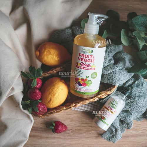 Foto Produk Dehealth Supplies Fruit & Veggie Wash (Sabun Pencuci Sayur Buah) 500ml dari Nourish Indonesia