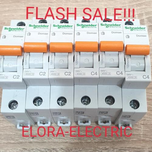 Foto Produk MCB SCHNEIDER 1P 1p 1Phase 2A / 4A / 32A dari Elora-electric