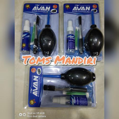 Gambar Pembersih LCD LED Monitor Kamera Laptop Cleaner Kit Avan 6 in 1 dari Toms Mandiri Computer Jakarta Barat Tokopedia