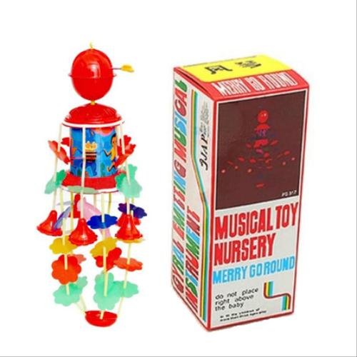 Foto Produk Merry Go Round Musical Toy Nursery Mainan Musik Bayi Gantung Putar dari motherkids
