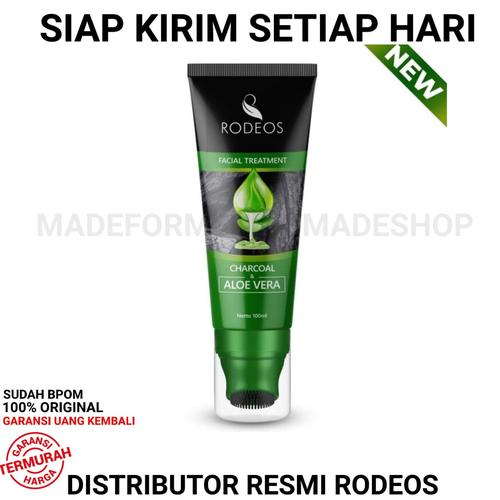 Foto Produk RODEOS FACIAL TREATMENT CHARCOAL 100ML SABUN WAJAH RODEOS SUDAH BPOM dari madeformen