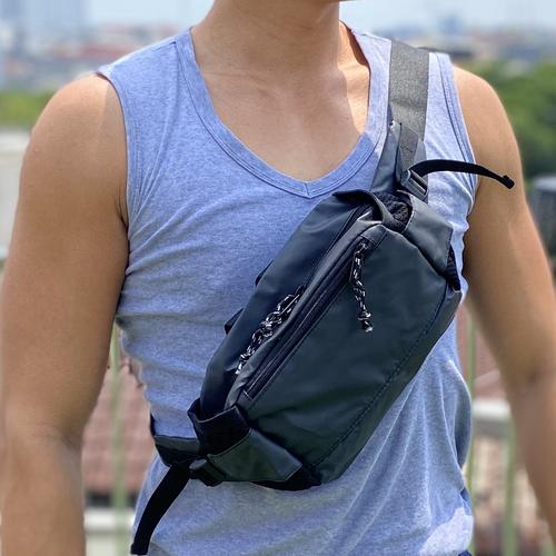 Foto Produk Tas pinggang / sling bag / selempang waist bag pria fashion trendy dari toko centre tas