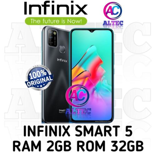 Foto Produk Infinix Smart 5 2/32 RAM 2GB ROM 32GB GARANSI RESMI - Midnight Black, 2/32 dari Altec Cellular