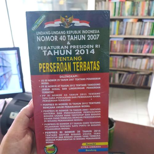Foto Produk BUKU UNDANG-UNDANG PERSEROAN TERBATAS - UU RI NOMOR 40 TAHUN 2007 dari Amanahbook