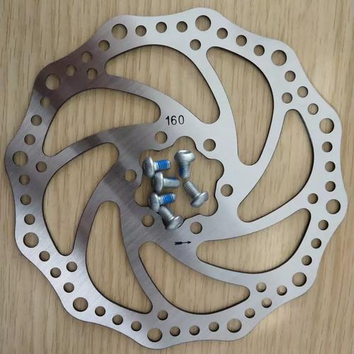 Foto Produk Piringan Cakram Rem /Rotor Sepeda Ukuran 160MM dengan 6 Baut dari Arbitrans