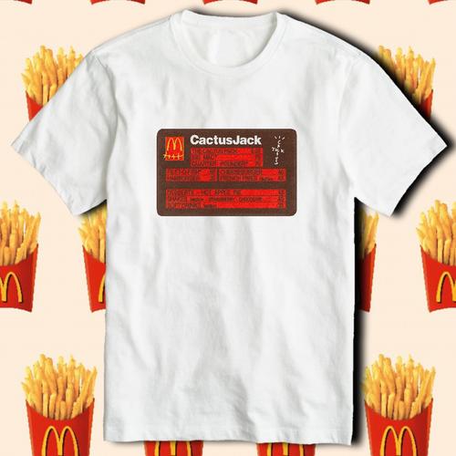 t-shirt TRAVIS SCOTT X MCD \