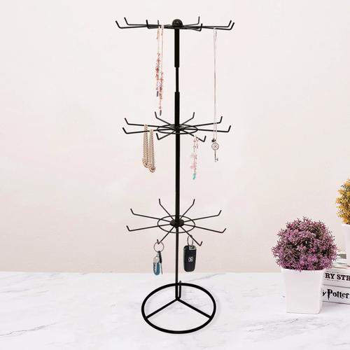 Gambar GUNINCO Rak Display putar Matahari 3 susun gantungan aksesoris display - Putih dari LOVE HOME LIVING Kota Bekasi Tokopedia