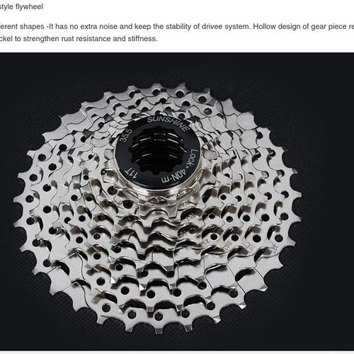 Foto Produk gear sepeda 9 speed sprocket dari Nic-cell