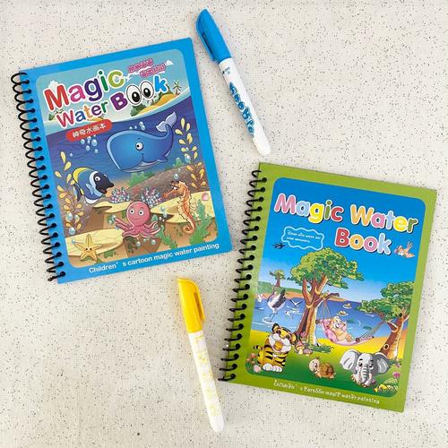 Jual Magic Water Book-Buku Gambar Anak-Buku Mewarnai Air-Water Doodle