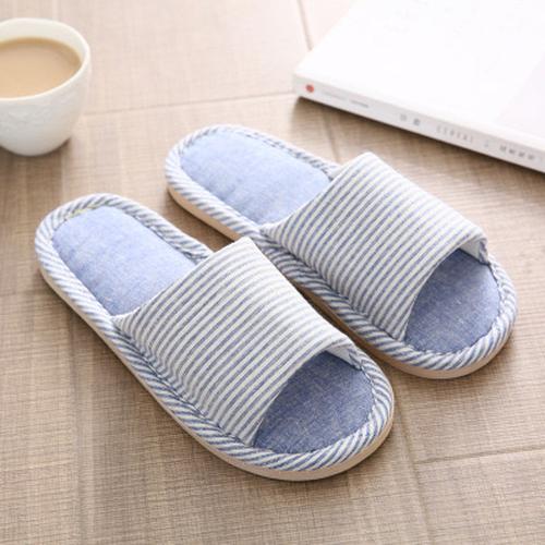 Foto Produk Sandal rumah empuk nyaman elegan modis Sandal kamar indoor - Biru, S dari TEC houseware