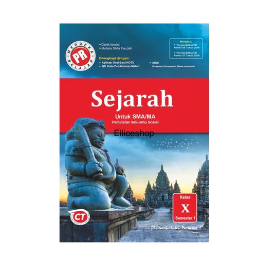 Foto Produk Buku PR Sejarah Peminatan kelas 10 Tahun 2020/2021 Intan Pariwara dari Ellice Shop