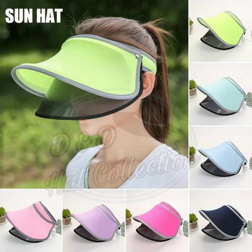 Jual Topi Pantai Import Pelindung Sinar UV Double Sun Visor Hat Golf