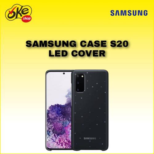 Foto Produk Samsung Case S20 LED Cover - Black dari OKESHOP