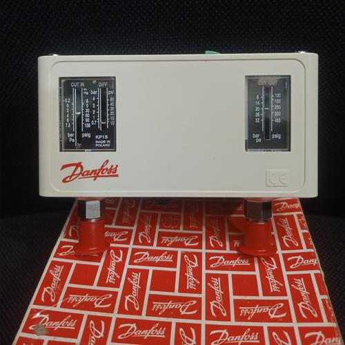 Jual Dual pressure switch danfoss KP15 (auto & manual reset) Kota Bandung dhuha teknik
