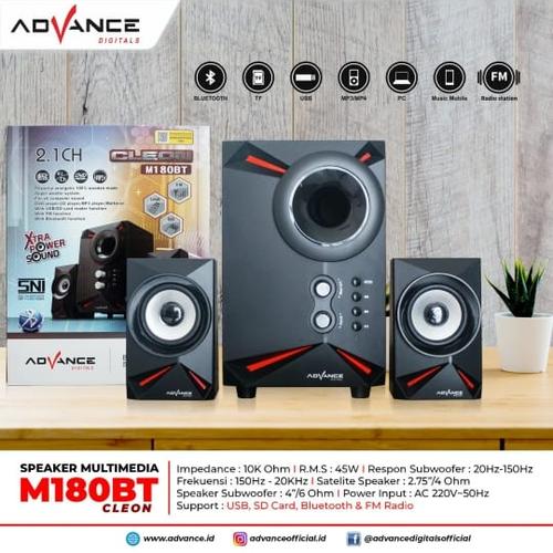 Gambar SPEAKER ADVANCE M180BT CLEON dari cc elektronik undefined Tokopedia