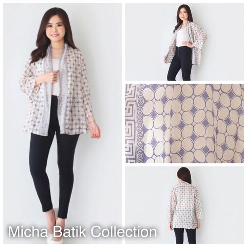 Foto Produk Cardigan Batik Paris Cap (tembokan) dari Micha Batik Collection