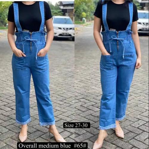 Jual OVERALL CELANA JEANS / JUMPSUIT 