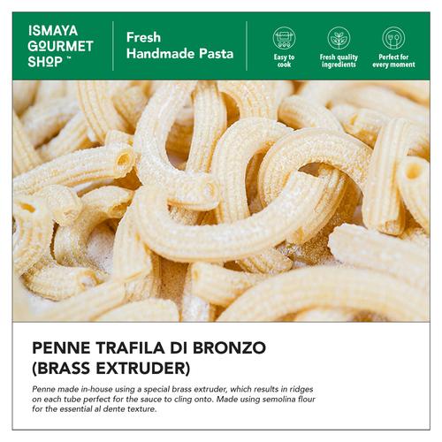 Gambar Penne Trafila di Bronzo (Brass extruder) 300GR - Ismaya FRESH HANDMAD dari Ismaya Gourmet Shop Jakarta Pusat Tokopedia
