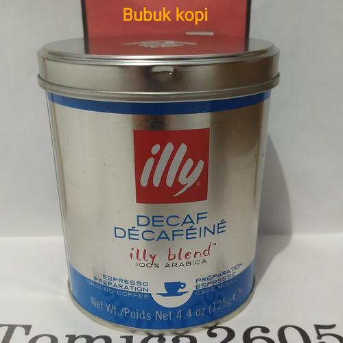 Foto Produk Coffee Illy Decaf Decafeine 125 gram dari Tomica2605