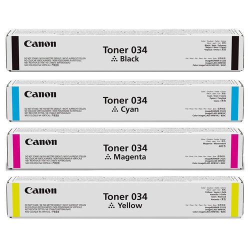 Toner Canon 034 Black \u0026 Colour Original 