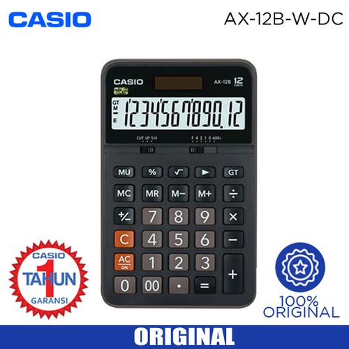 Gambar Kalkulator Casio AX 12 B dari JED PLAZA undefined Tokopedia