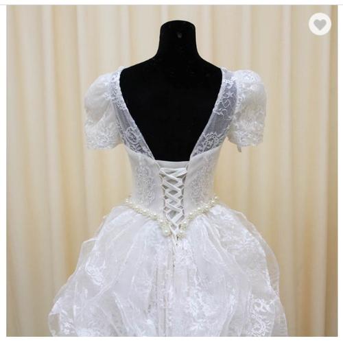 Jual cheap A-line wedding dress bridal 