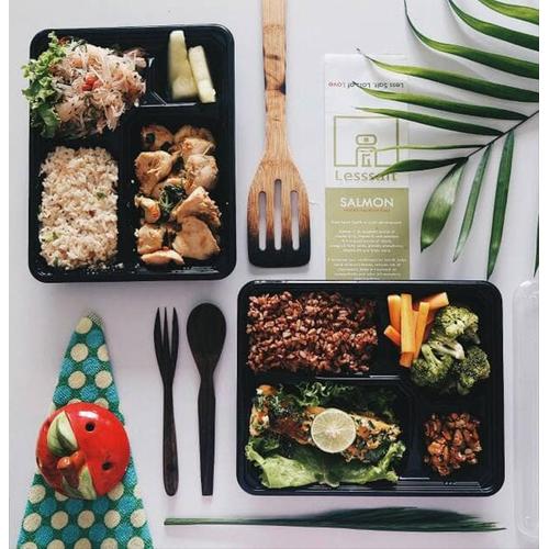 Foto Produk HEALTHY MEAL PLAN DETOX WEIGHT LOSS (20 HARI LUNCH DAN DINNER) dari Lesssalt diet