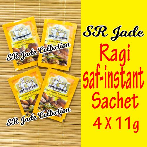 Foto Produk Ragi Saf Sachet 4 x 11 gr Saf Instant Instan Dry Yeast Ragi Kering dari SR JADE COLLECTION