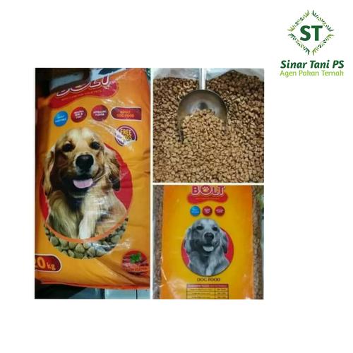 Foto Produk Bolt 20kg dog food makanan anjing dari Sinar tani ps