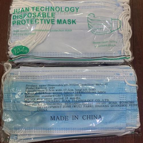 Foto Produk 100% original masker Juan Technology 3ply 10-50 pcs bersertifikat - 10 pcs dari Koreanholicshop