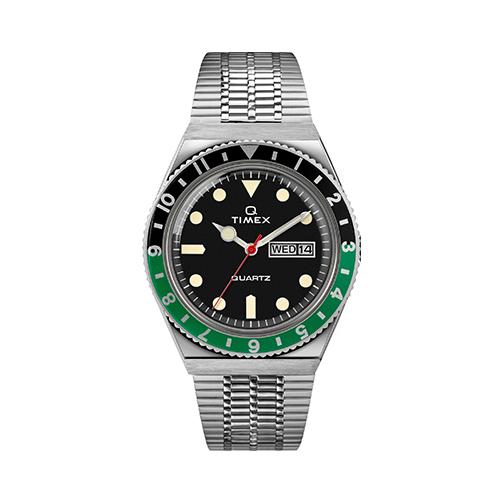 Foto Produk Q Timex Diver inspired SST Case Black Dial SST Band - TW2U60900 dari The Watch Co.