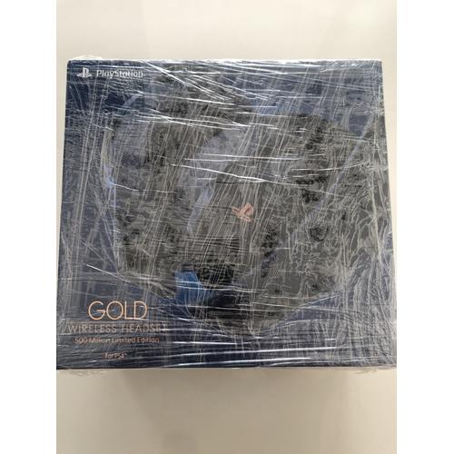 Jual Ps4 headset wireless gold 500 million limited edition - Kota Bandung -  SKJG | Tokopedia