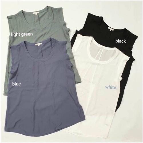 Jual Pleione sleeveless blouse wanita 