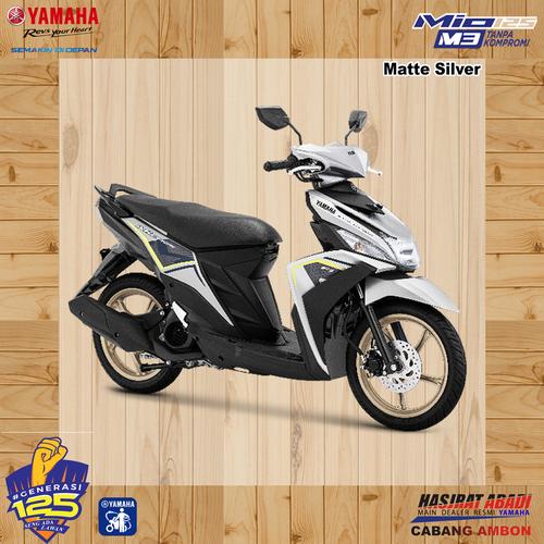 Gambar MIO M3 125 AKS SSS - SILVER, AMBON dari Yamaha Ambon Official Kota Ambon Tokopedia